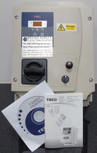 Teco 3hp 240v - ev, single