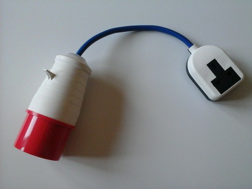 32amp phase plug to 13amp - , 3-phase