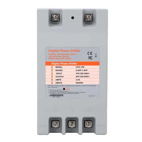 Industrial phase converter - industrial,