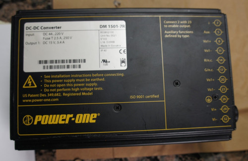 Power one converter - power-one, dm