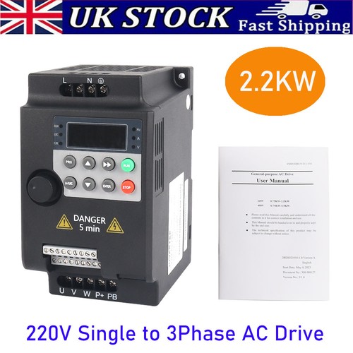 2kw 3hp 220v variable - 2.2kw,