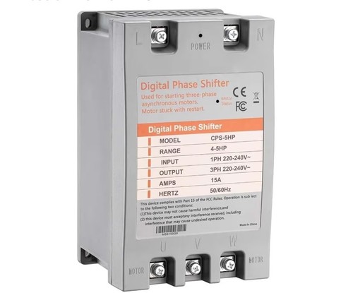 5hp single phase 3 - phase,